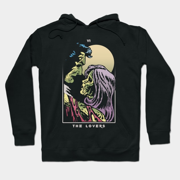 The Lovers - Tarot Hoodie by Another Dose